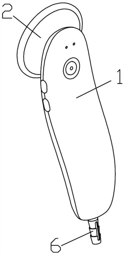Electronic stethoscope convenient to manufacture and maintain