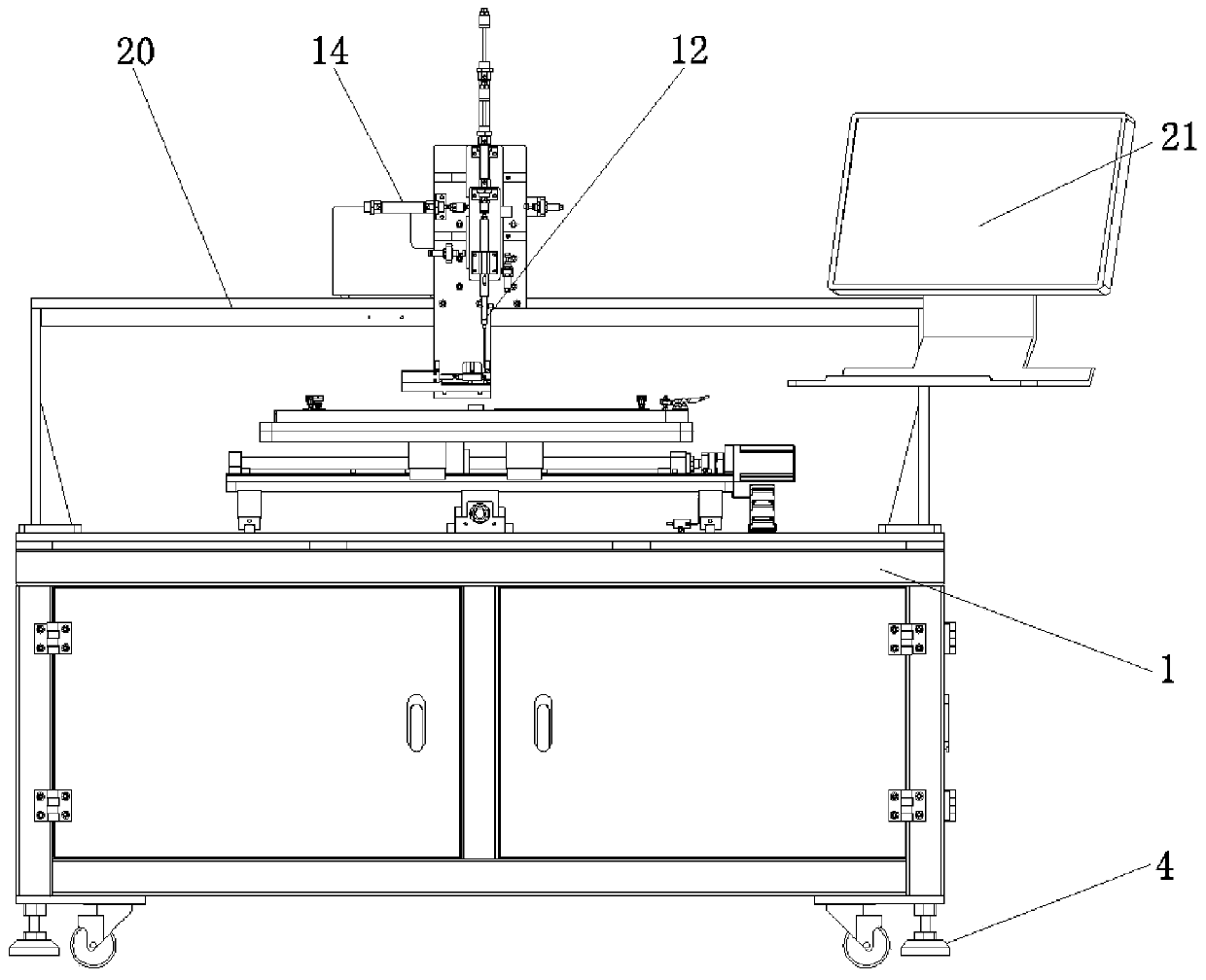 Full-automatic interface board assembly equipment