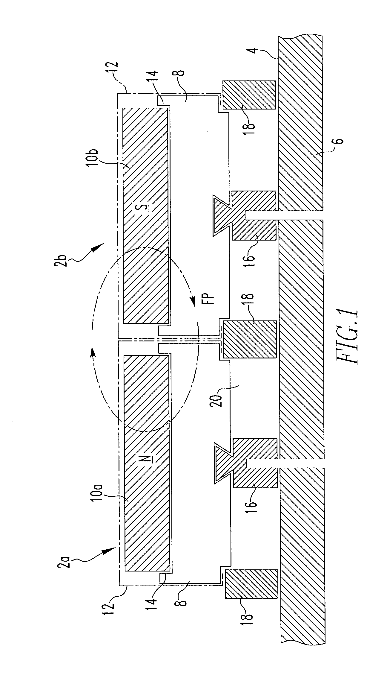 Magnet retaining arrangements