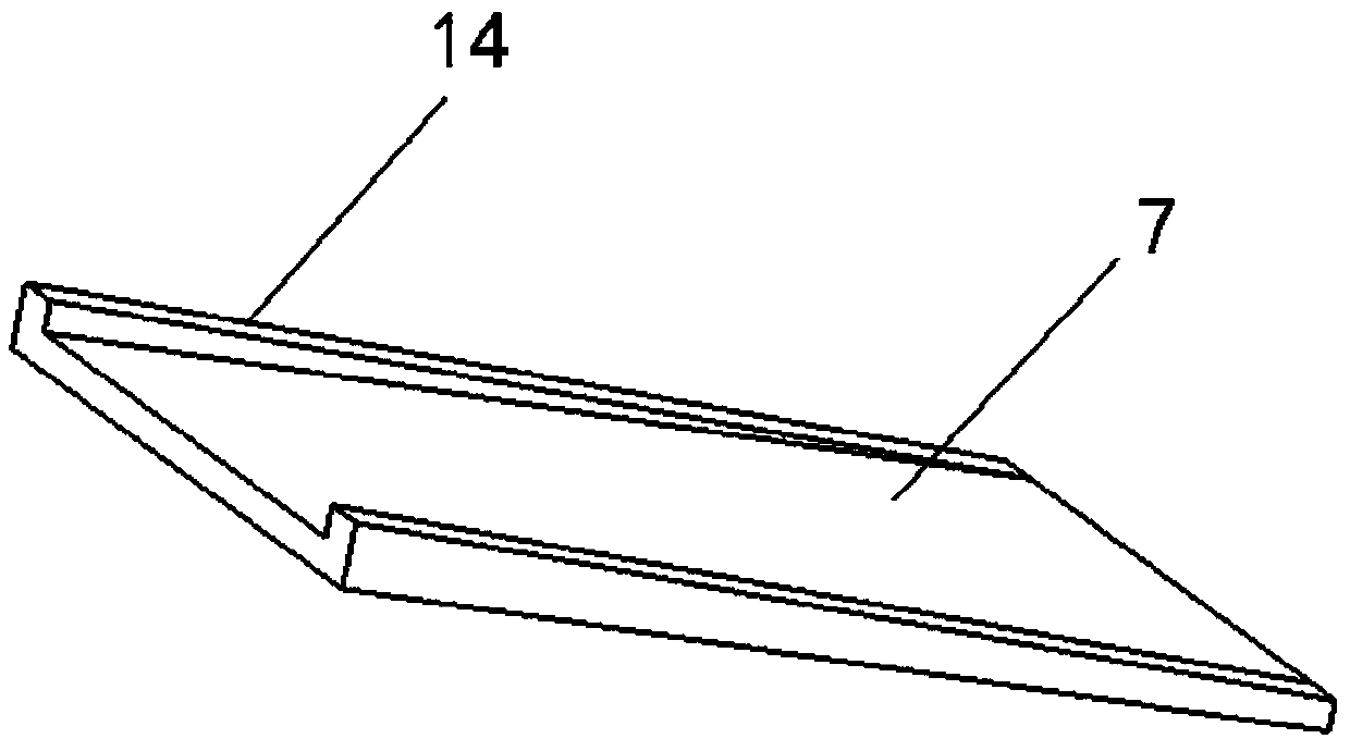 Foot-operated automatic drainage device for urinal