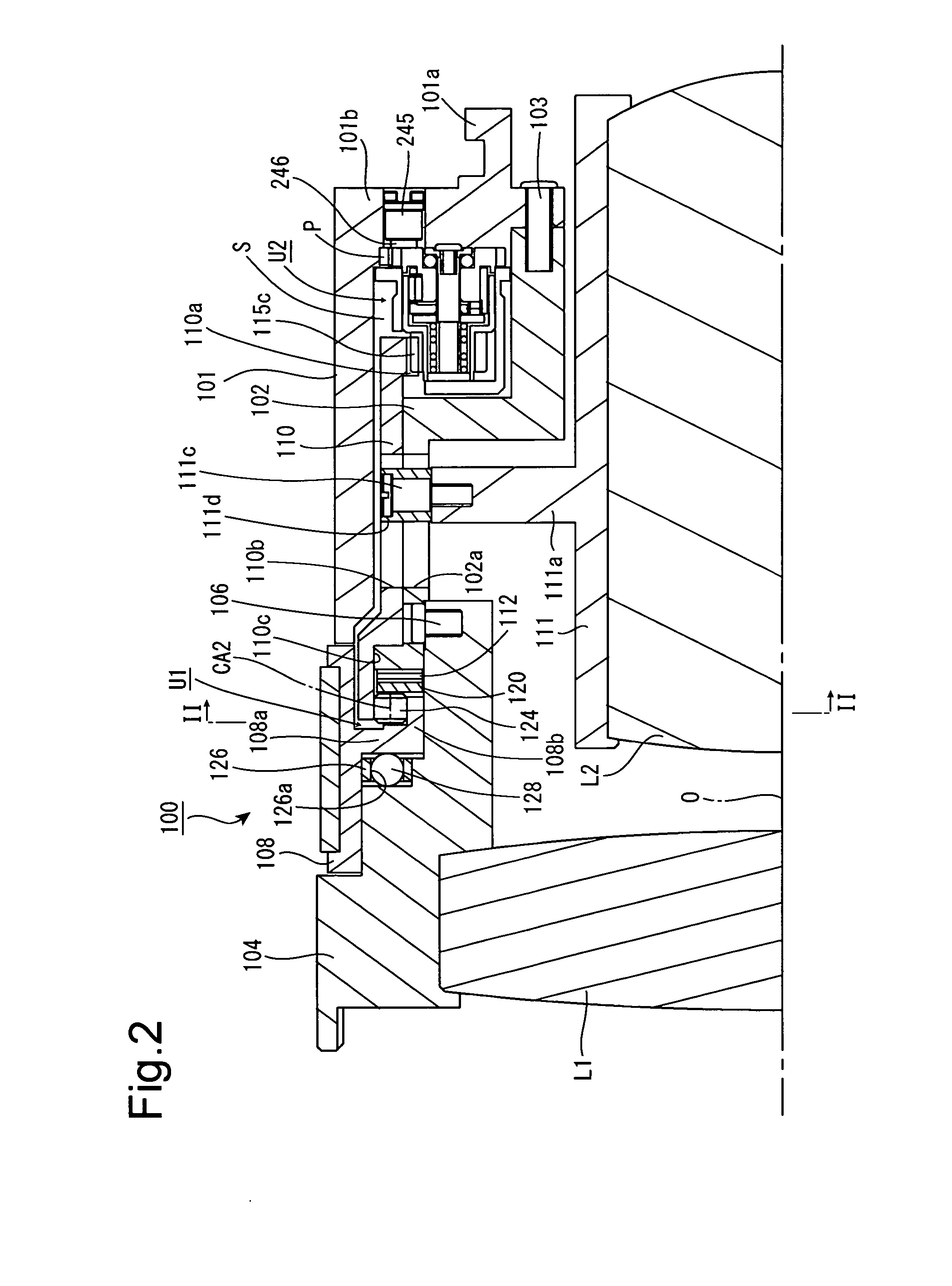 Camera system incorporating a seamless lens-drive switching mechanism