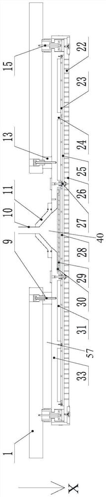 Thin film deposition device and gas distribution mechanism thereof