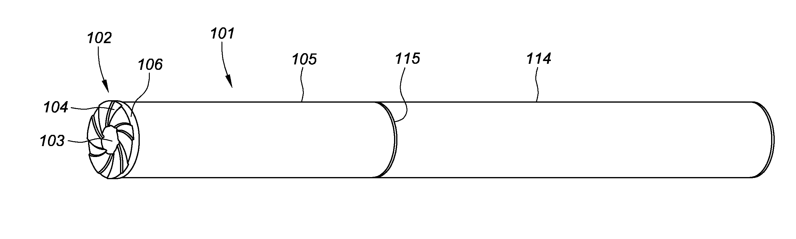 Device for storing and vaporizing liquid media