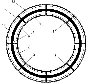 Annular integral porous energy consumption tuned mass damper