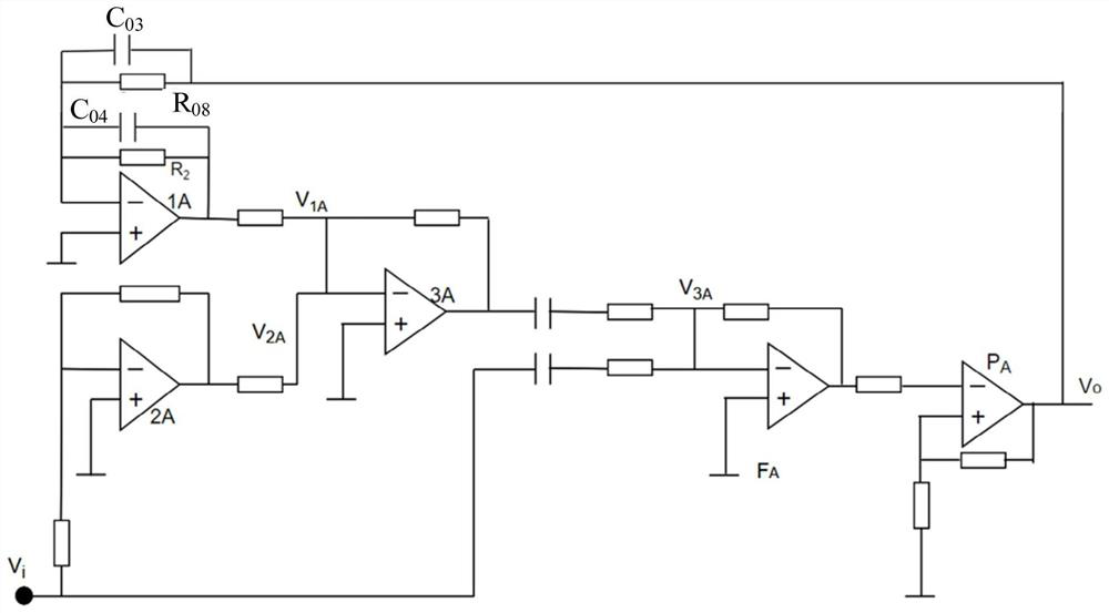 Sensor excitation circuit based on D-type power amplifier