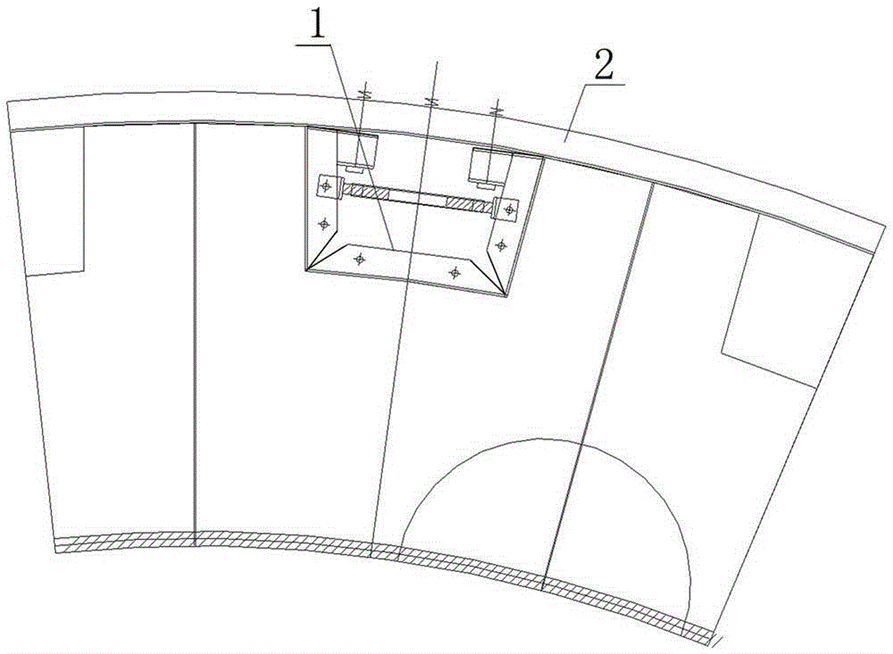 Special reinforcement system for gear-shaped pilaster groove formwork