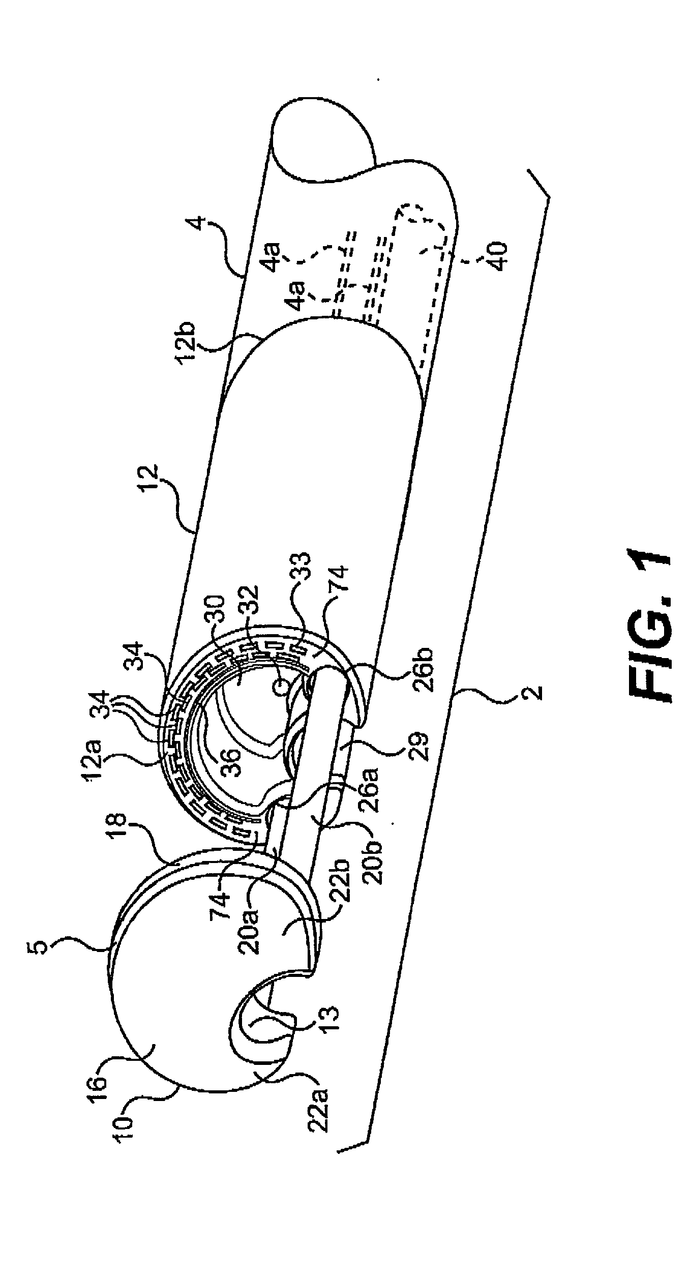 Non-circular resection device and endoscope