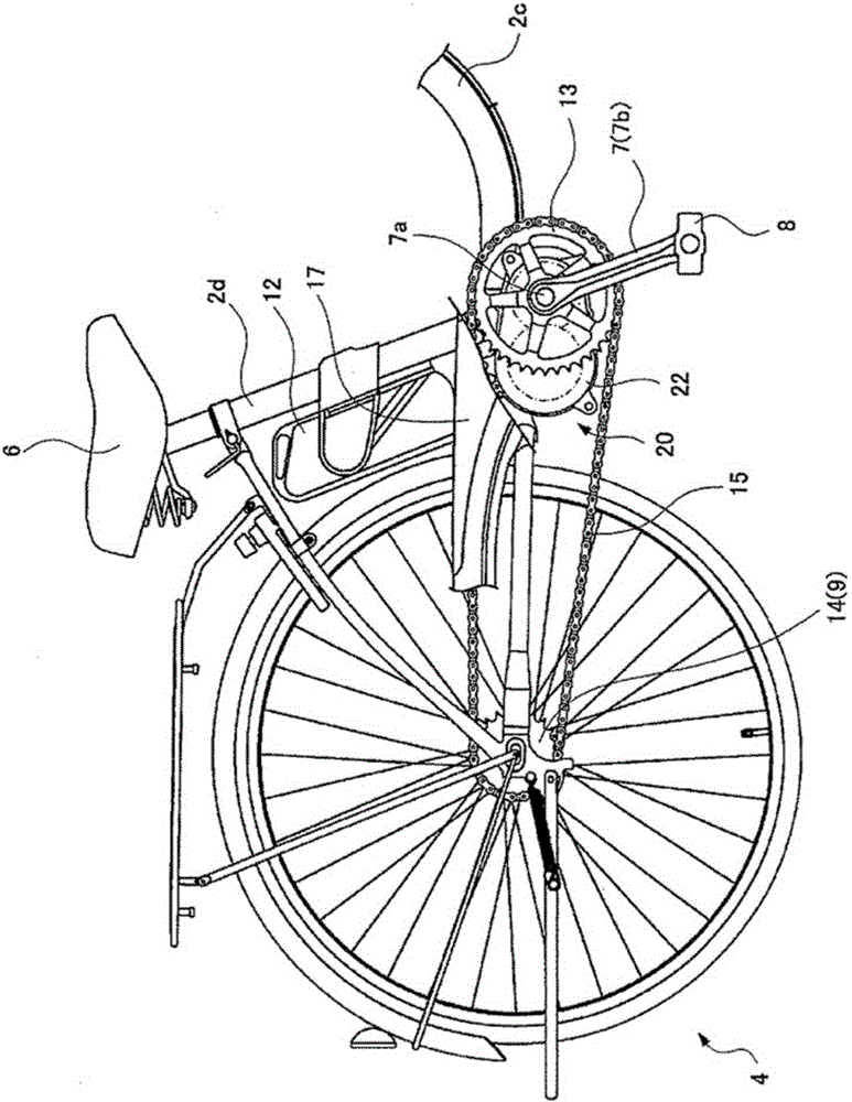 Electrically assisted bicycle