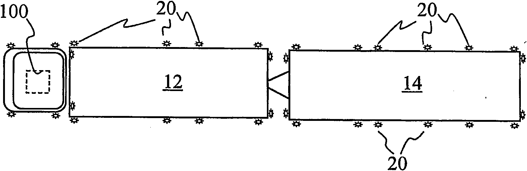 Vehicle surveillance and communication system and method of providing a long vehicle with a surveillance system