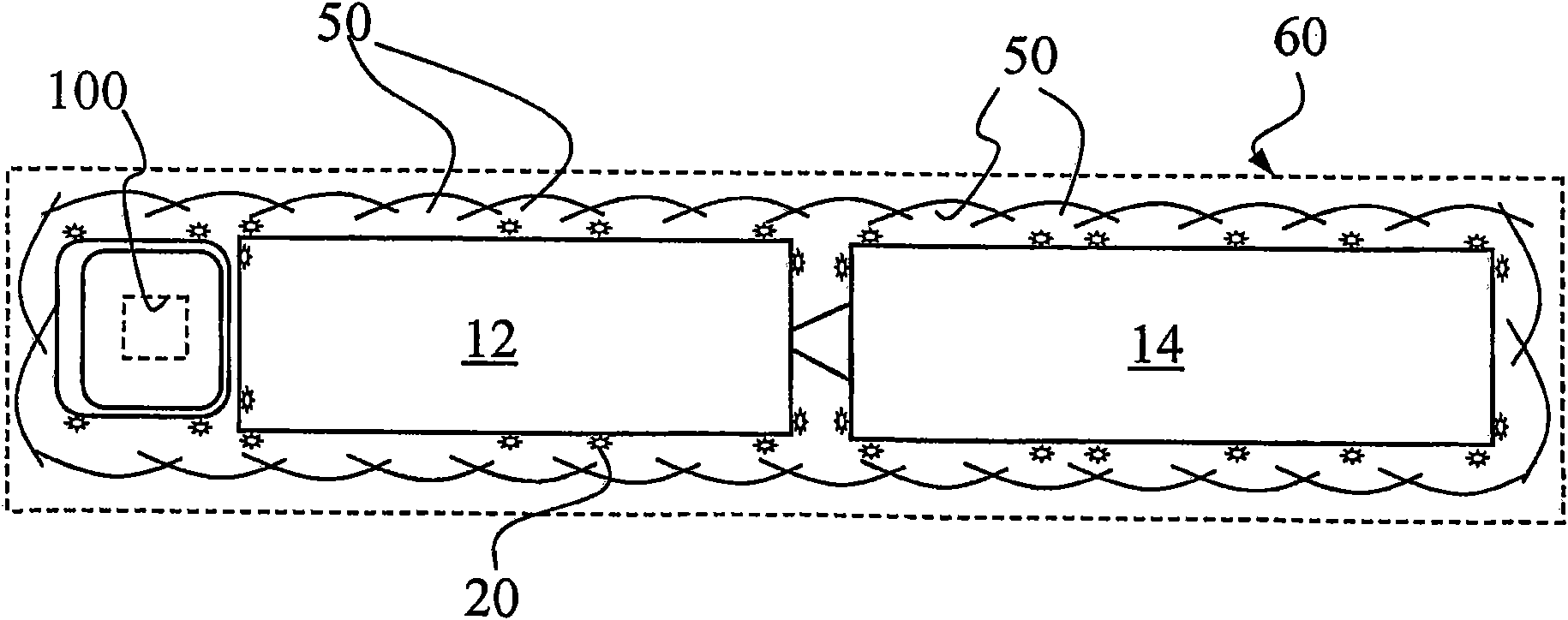 Vehicle surveillance and communication system and method of providing a long vehicle with a surveillance system