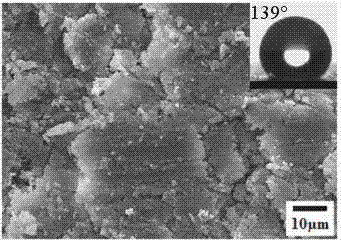 A photocatalytic self-healing superhydrophobic coating and its preparation method