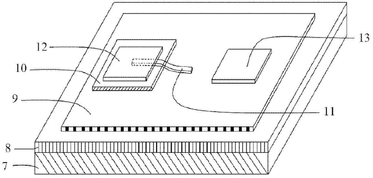 Heterojunction type photoelectric detector and manufacturing method thereof