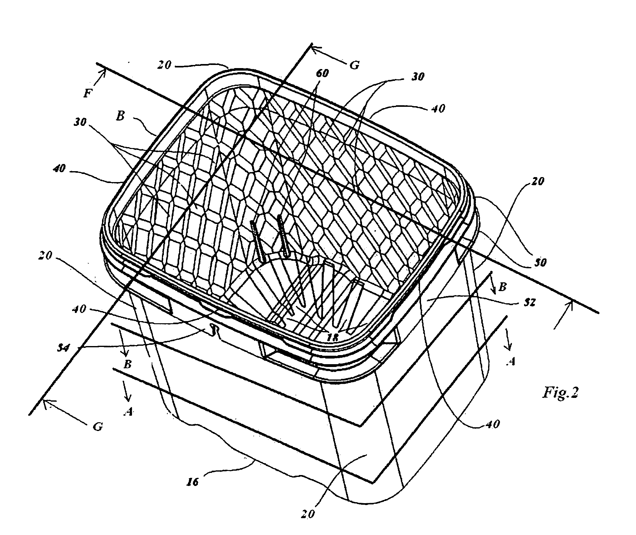 Container apparatus and related methods
