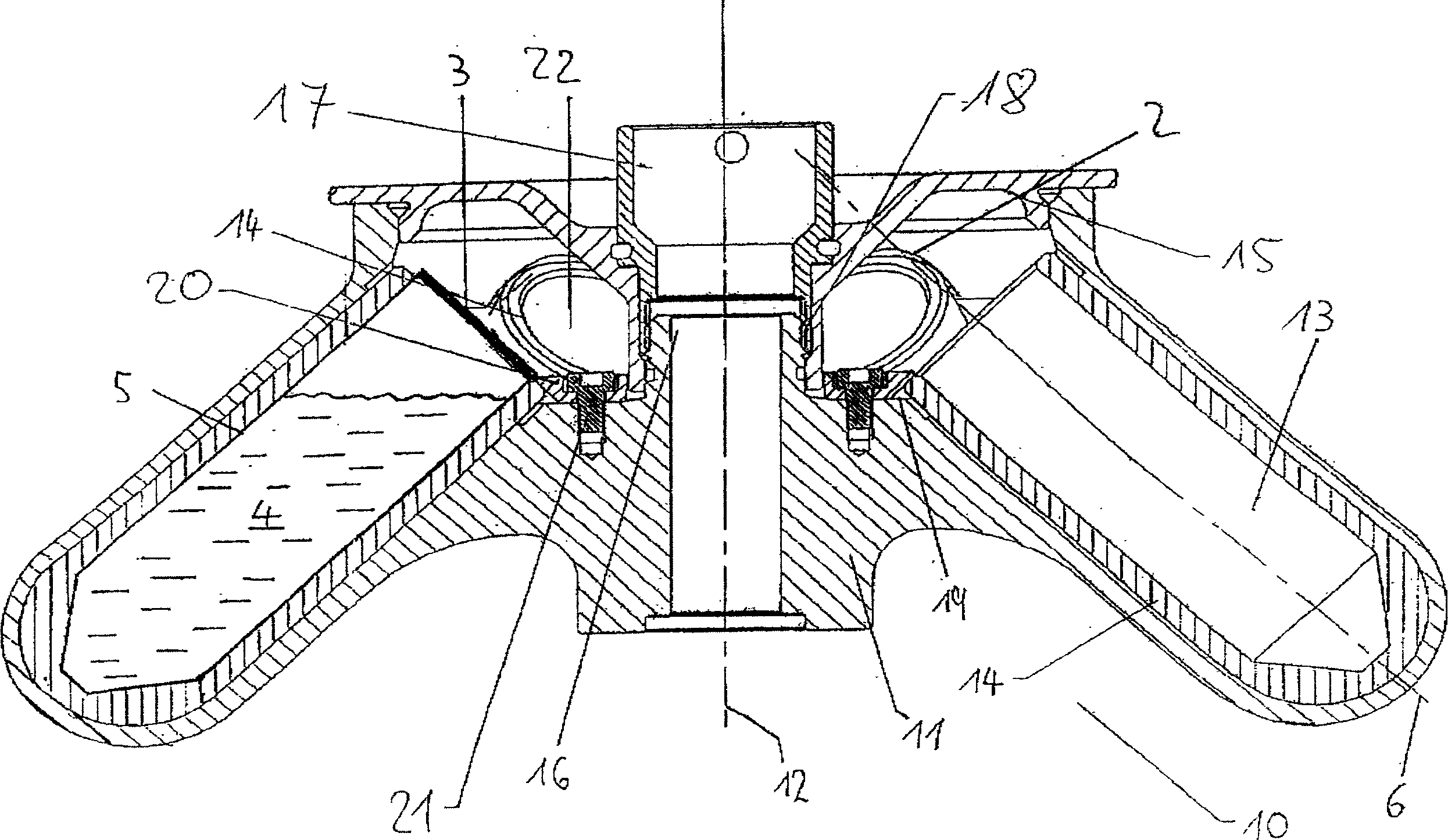 Rotor for laboratory centrifuges