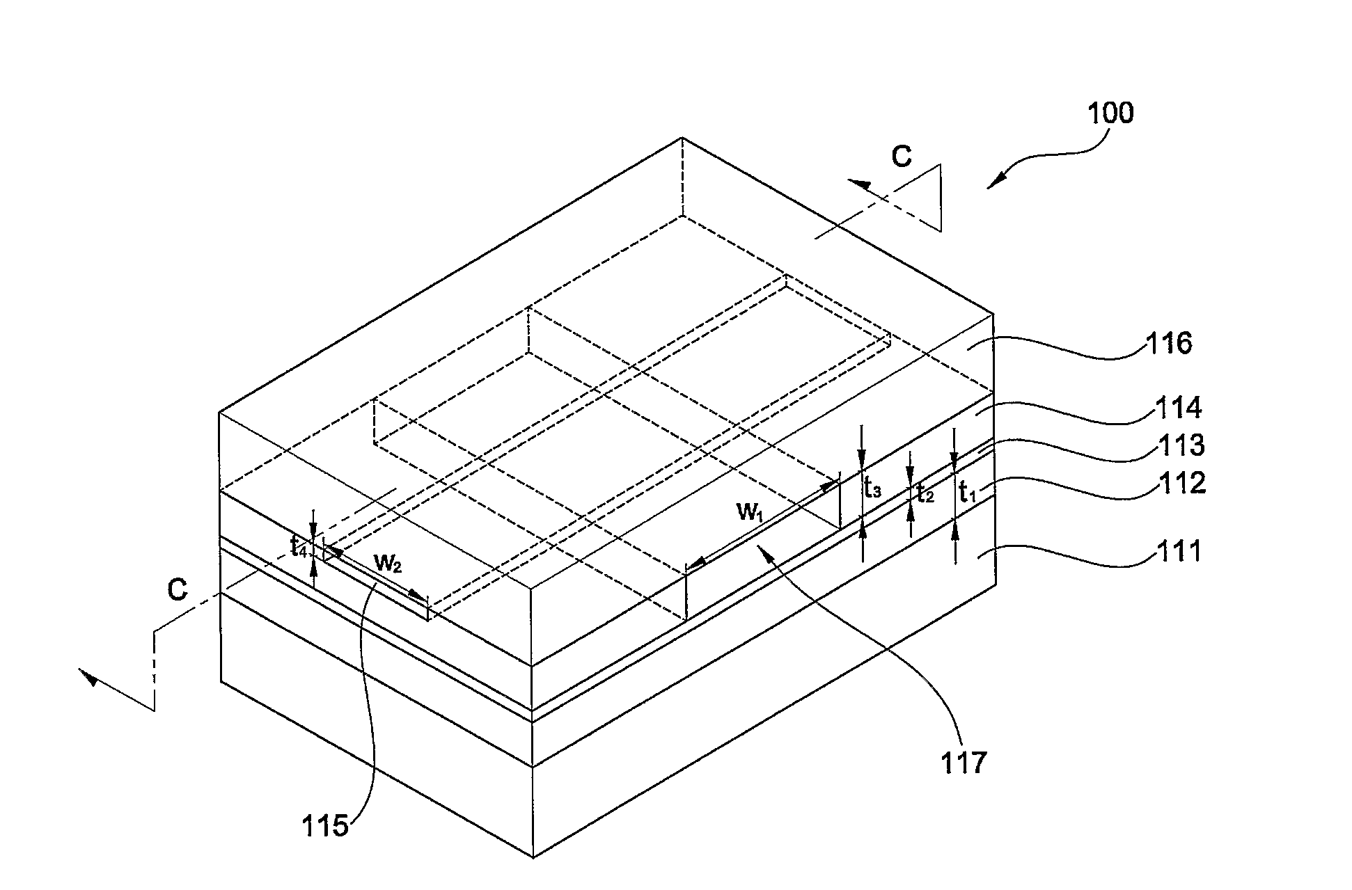 Long-range surface plasmon optical waveguide sensor