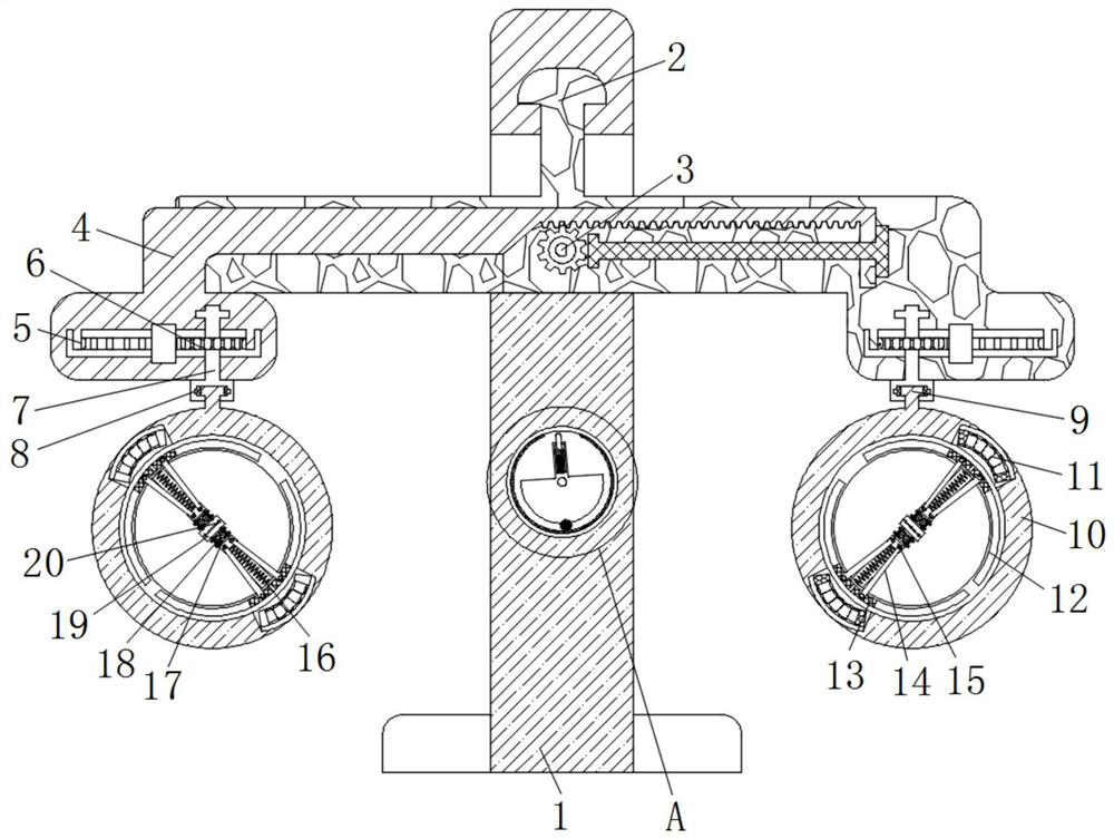 Rotary welding auxiliary equipment suitable for complex steel structure