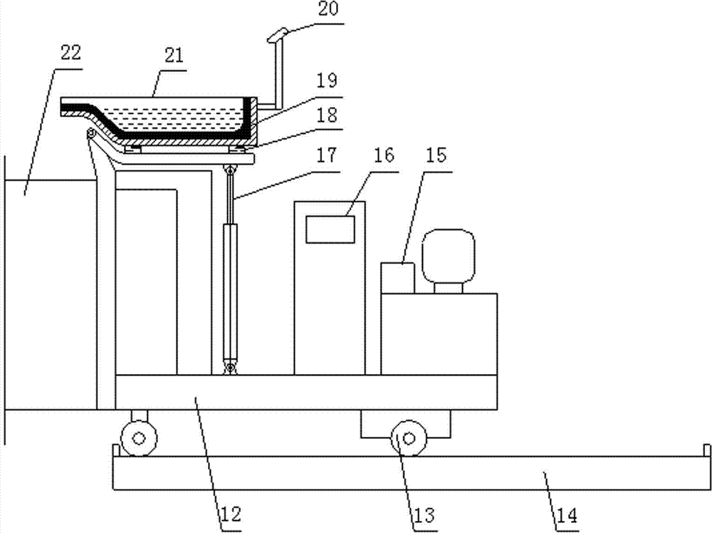 Automatic centrifugal casting system for motor rotors