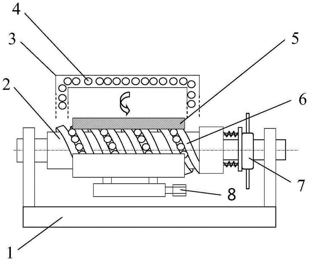 High-precision sphere processing method of spiral separation v-shaped groove