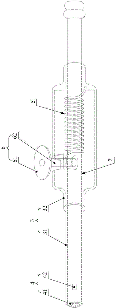 Suction device and diversion head thereof