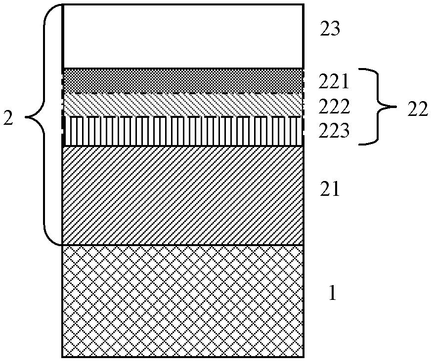 Cutting tool for improving coating structure, and preparation method thereof