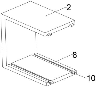 Concrete detection sampling device for engineering supervision