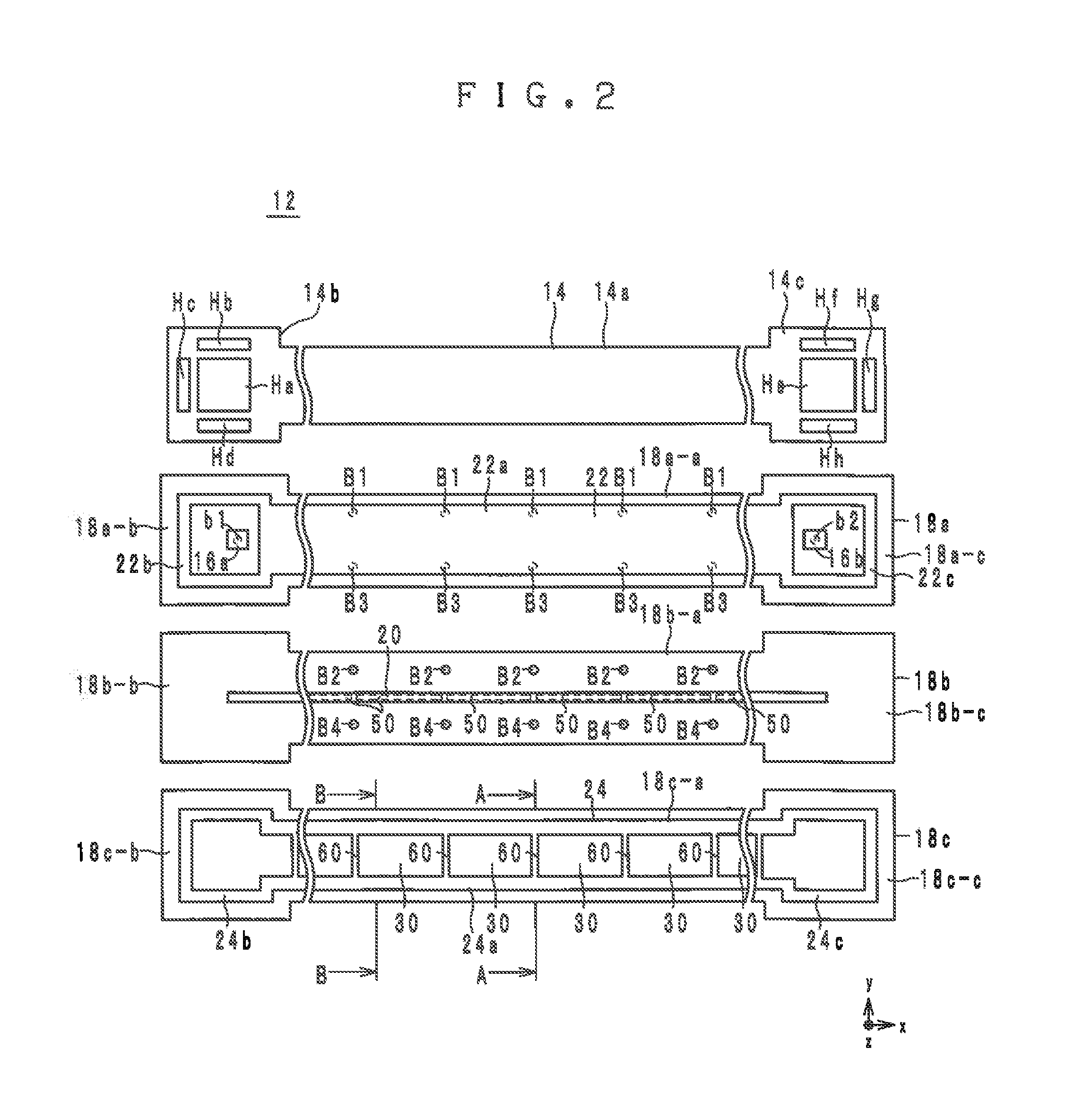 High-frequency signal transmission line, electronic device and manufacturing method of high-frequency signal transmission line