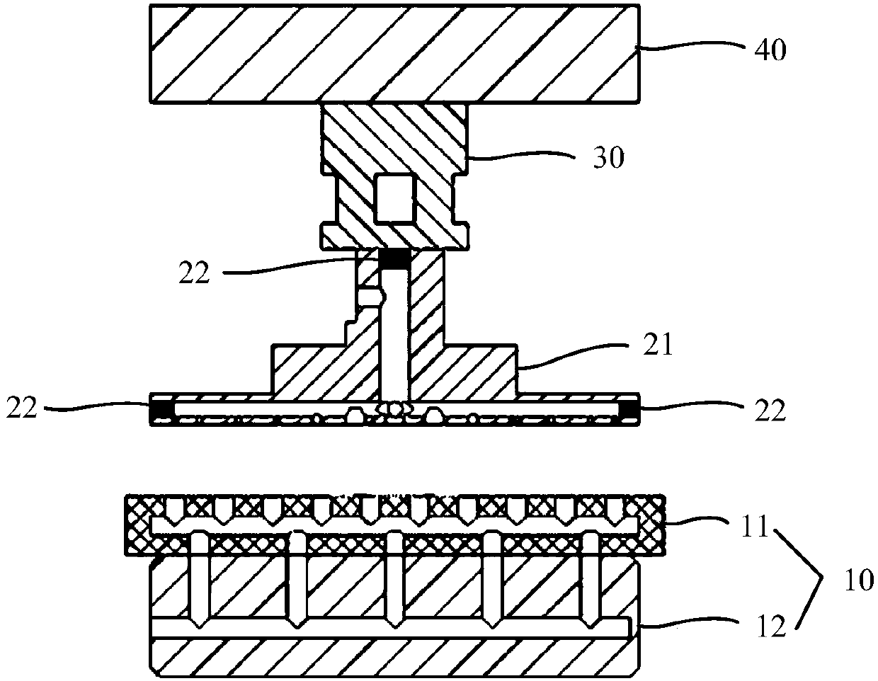 Substrate adsorption device, photoetching equipment and adsorption method