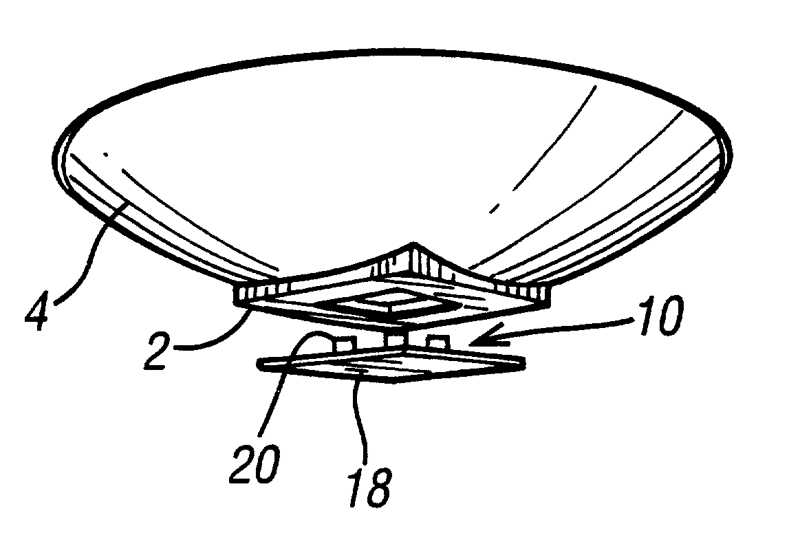 Antenna structure for fixed wireless system