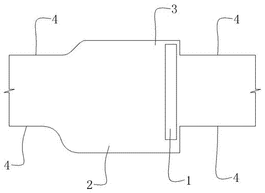 Gate chamber of horizontal gate of high water head ship lock and operation control method of horizontal gate