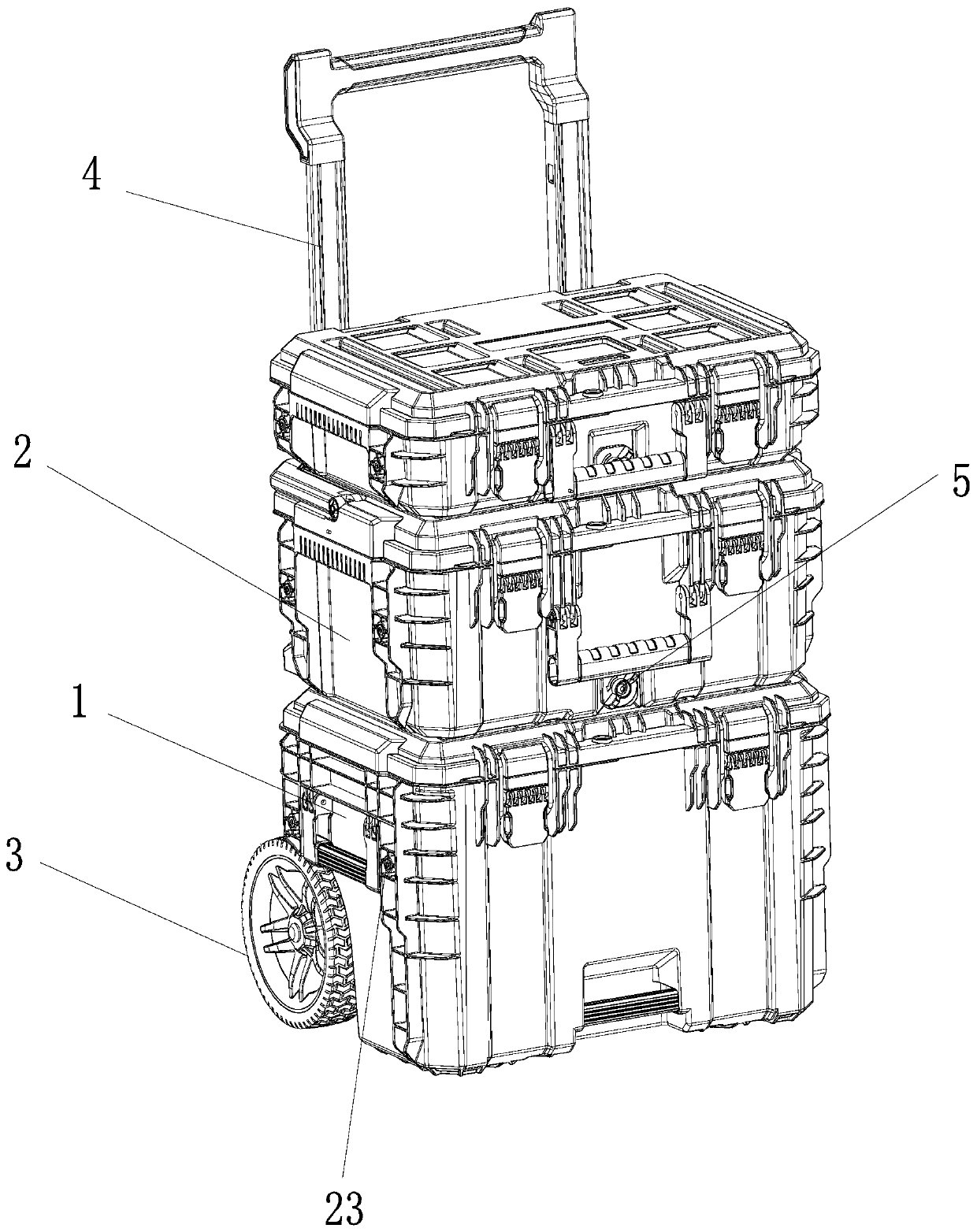 Stackable storage system