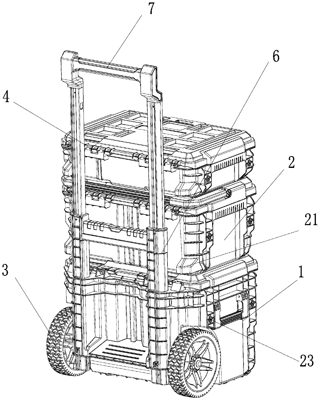 Stackable storage system