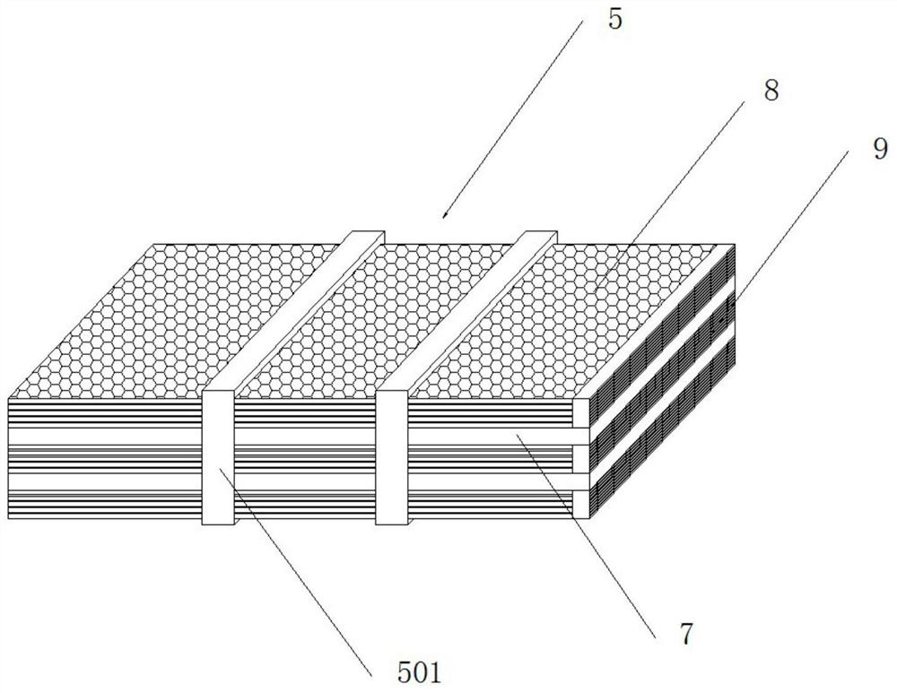 A soft pack lithium battery pack assembly structure