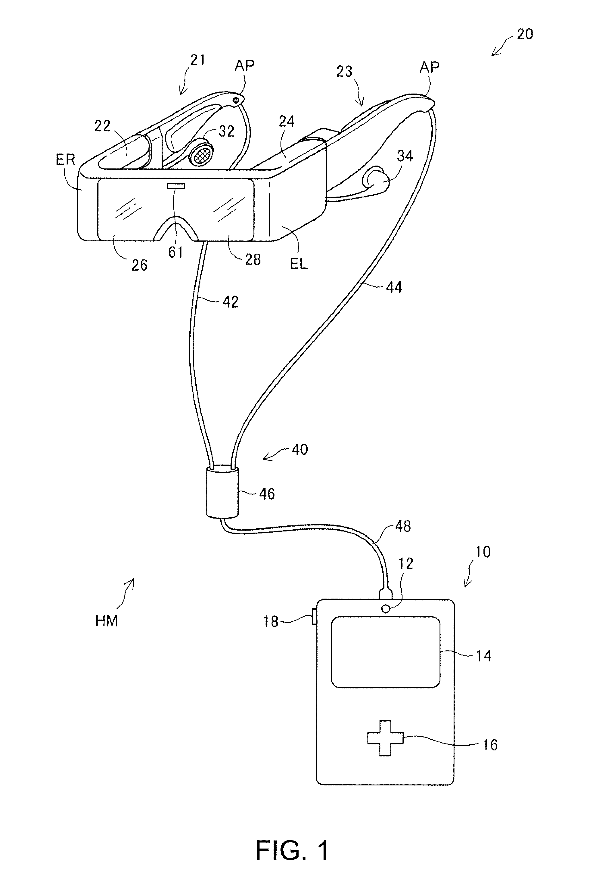 Head-mounted display device, control method for the head-mounted display device, and authentication system