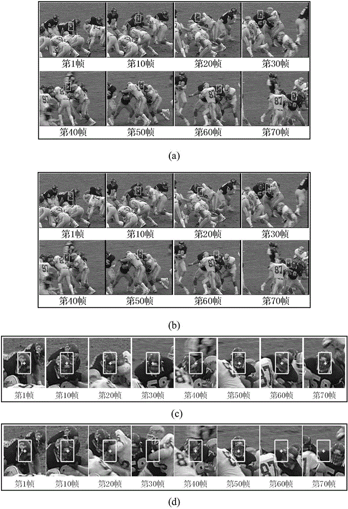 Optimized particle-based particle filter target tracking method