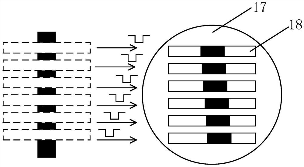 Time-resolved X-ray diffraction measurement device and method