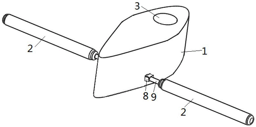 T-shaped rotor foil low-speed stabilization apparatus