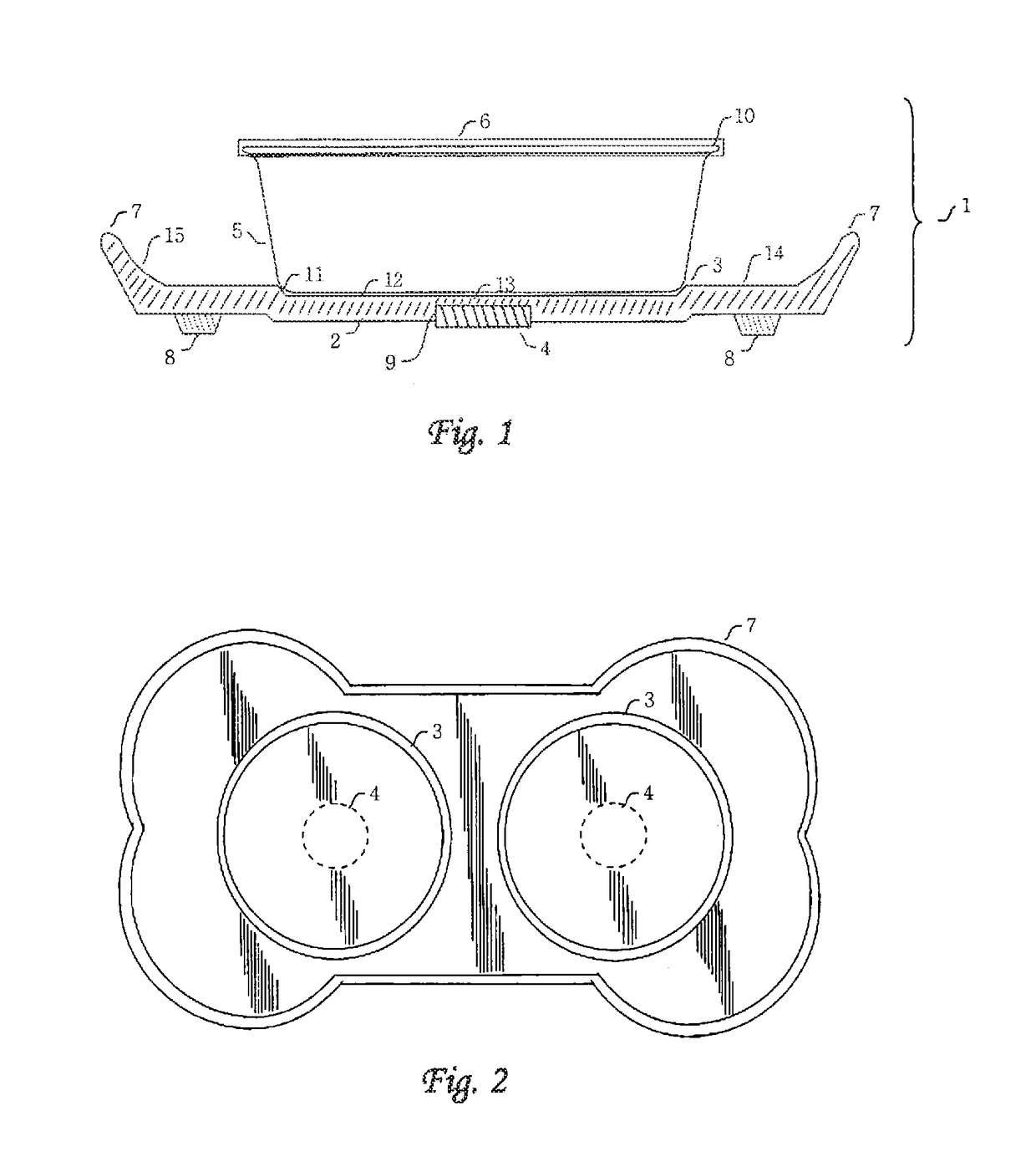 Secure sealable transportable pet feeding assembly