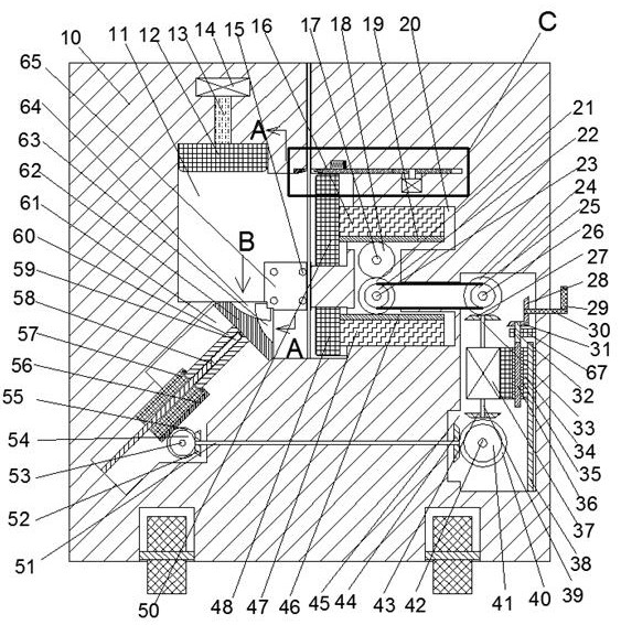 A stirrup device for rebar