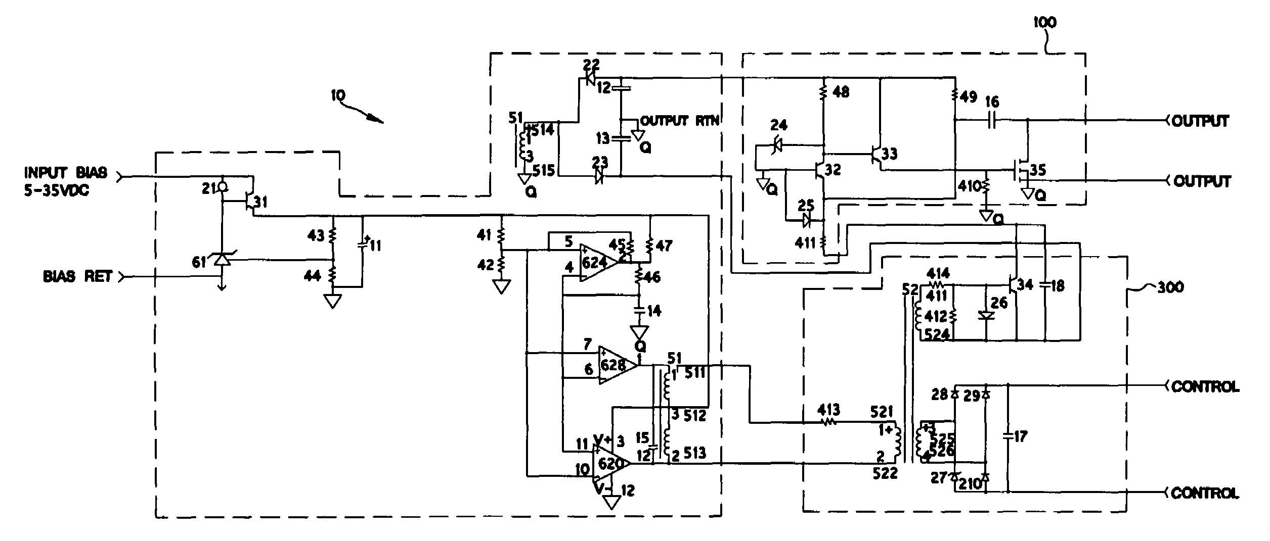 Radiation tolerant solid-state relay
