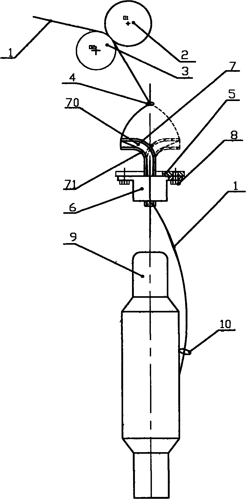 Production method of low torque yarns and device thereof