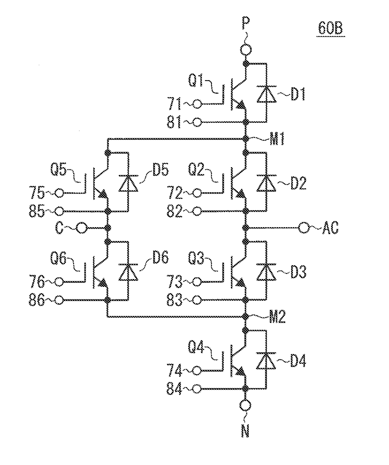 Electric-power converting device, solar power conditioner system, electricity storage system, uninterruptible power source system, wind power generation system, and motor drive system