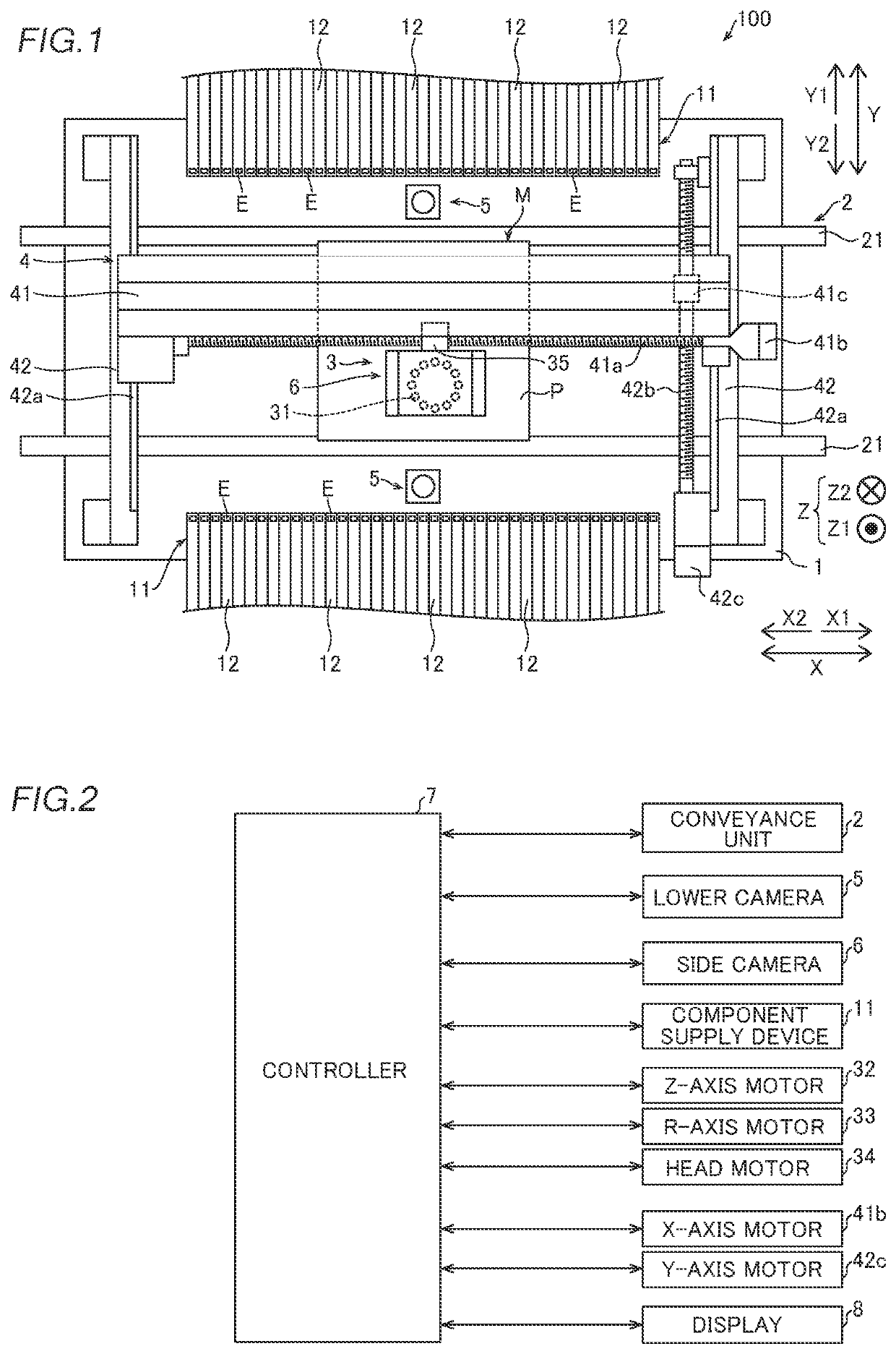 Component mounting device