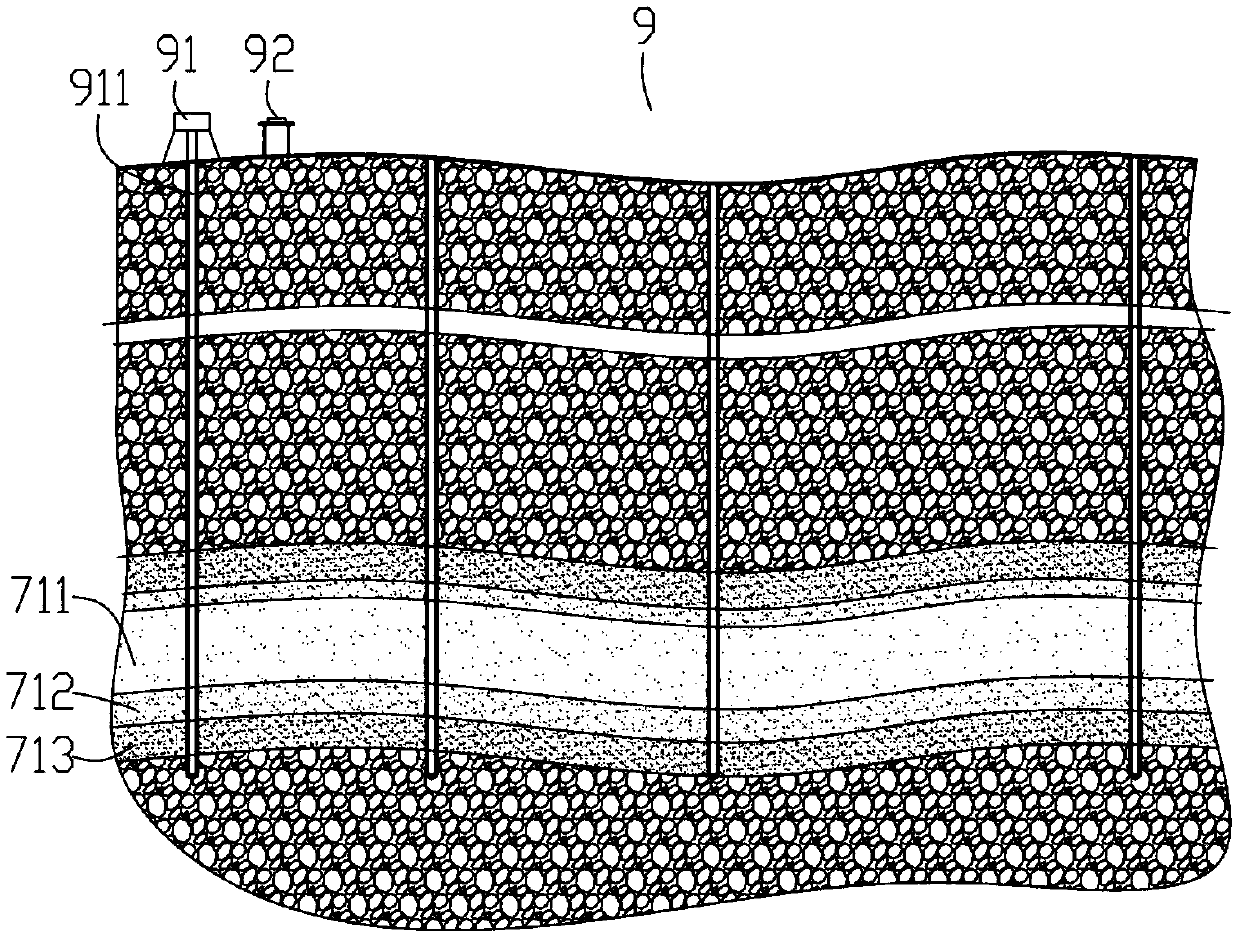 Mineral aggregate mechanized continuous production method
