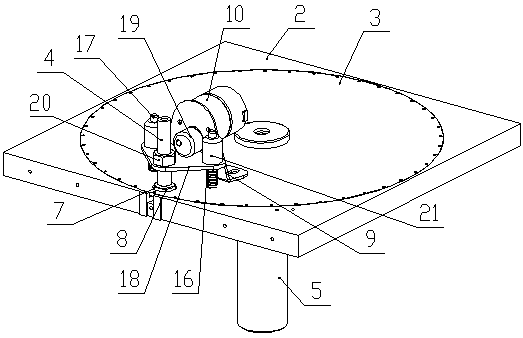 Periodic gating unit for suction of worms and air and for granary sampling analysis