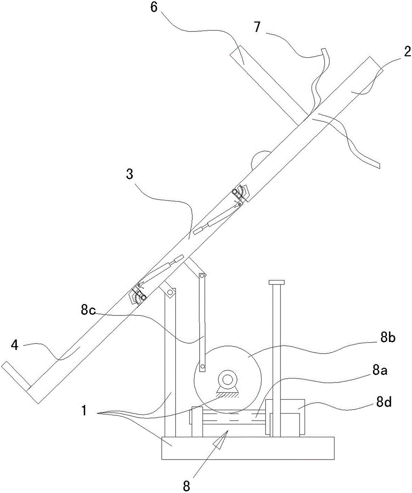 A chair for treating lumbar diseases