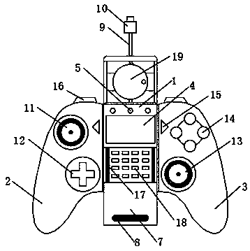 Computer man-machine interaction device