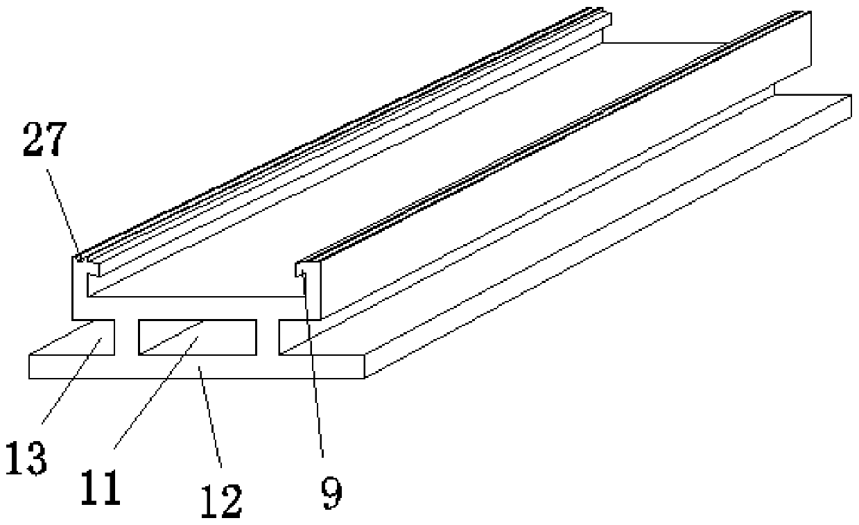 A door and window outer frame with strong connection with the wall