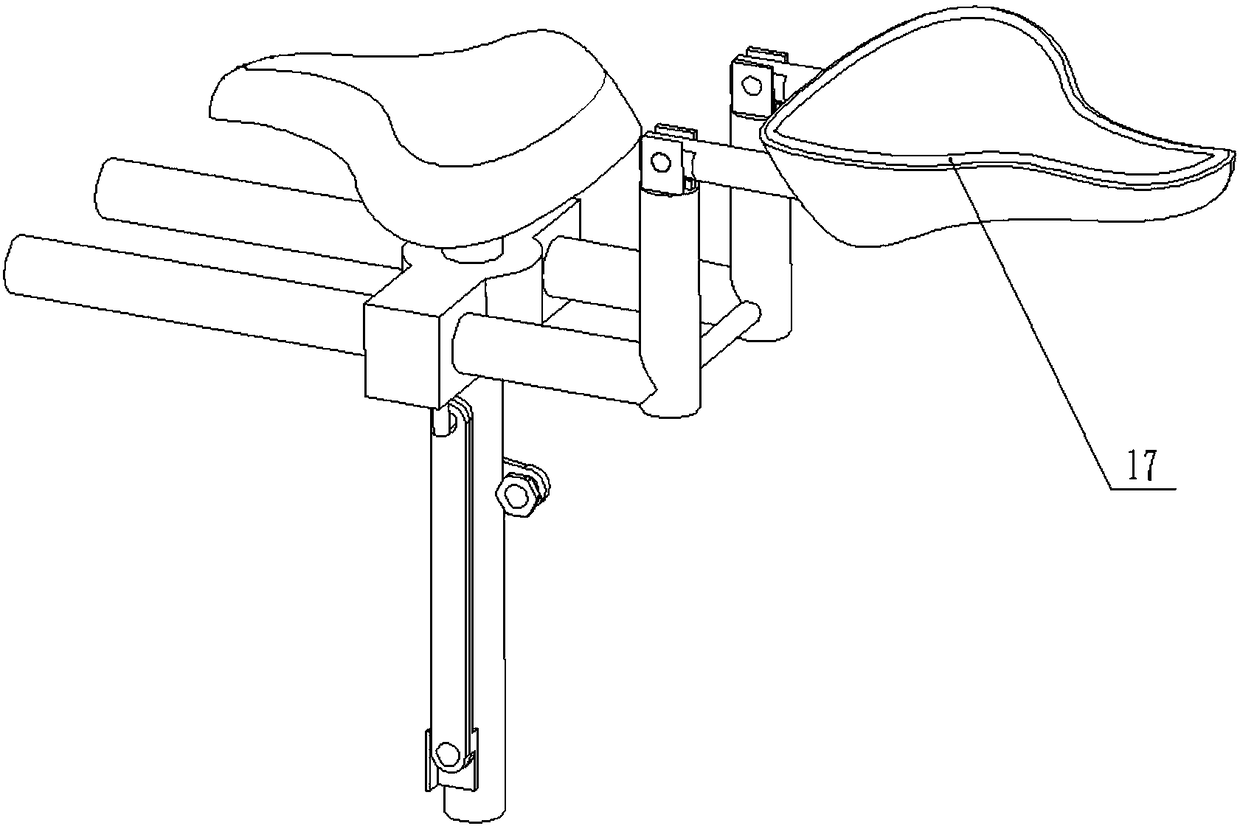 Multifunctional bicycle saddle