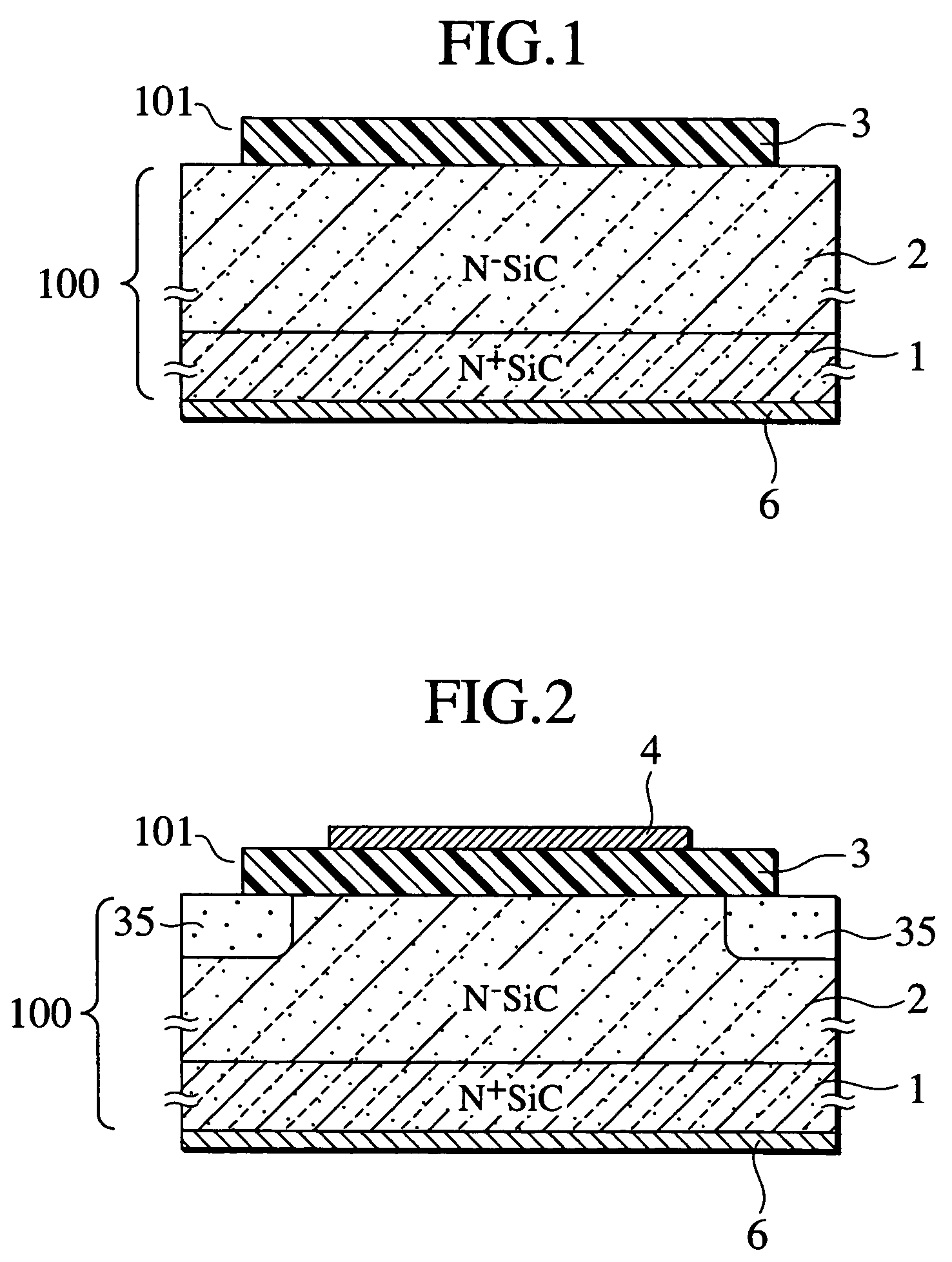 Heterojunction diode with reduced leakage current