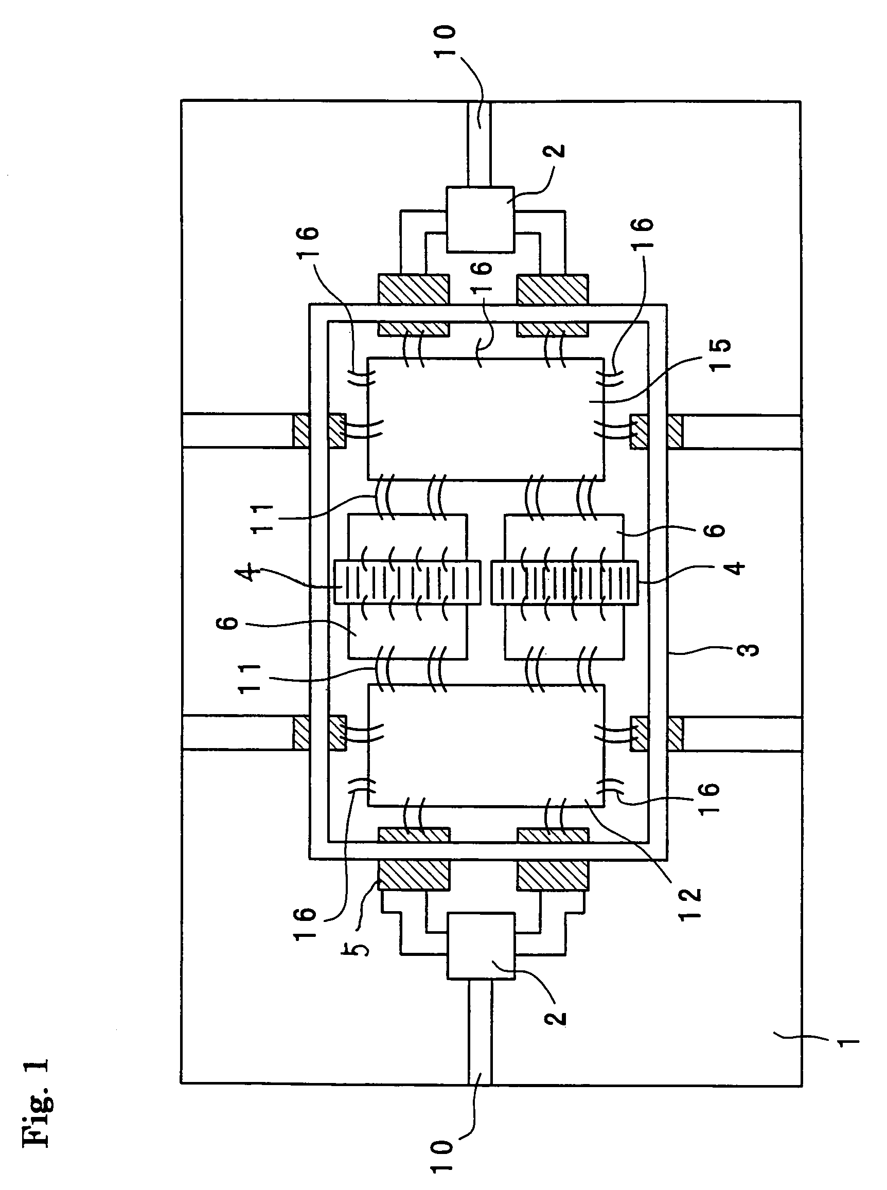 Semiconductor device having balanced circuit for use in high frequency band